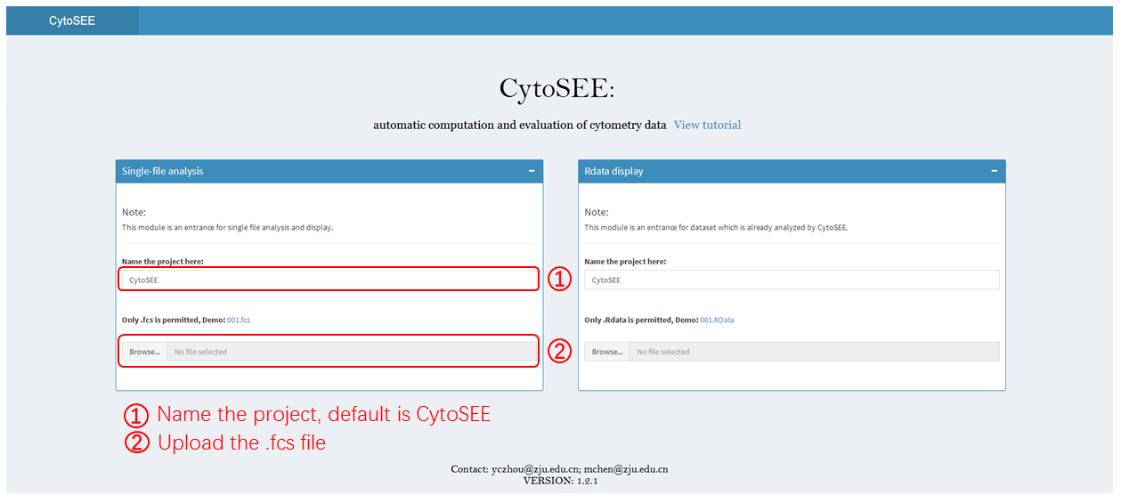 single file analysis entrance